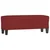 Klupa Crvena boja vina 100x35x41 cm od tkanine