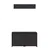 Hanah Home Zen Anthracite Cipelarnik, Crno-Braon