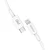 DUDAO Kabel L6X USB-C - iPhone Lightning PD 20W 1m - bel