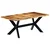 Vidaxl Jedilna miza 180x90x75 cm trden palisander