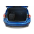 KJUST Komplet 4 kosov potovalnih torb AERO za FORD FOCUS HATCHBACK 2018+