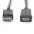 Digitus Kabl Display port 1.2 na HDMI2.0 4K, 2m, Crni
