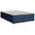 vidaXL vidaXL Box spring postelja z vzmetnico modra 160x200 cm blago, (21307787)