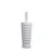 Primanova WC četka Palm bela PVC M-E22-01-01