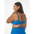 Swim by Zizzi Bikini zgornji del Sbasic modra