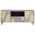 TV ormar s ladicama Siva 105 x 33 x 46 cm Čvrsto drvo manga