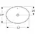 Umivaonik VariForm 55x40 ugradni ovalni