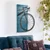 Wilderness Echo -1 - Blue, Black BlueBlack Decorative Wooden Wall Accessory