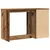 Stol s ladicama Staro drvo 50 x 115 x 75 cm Konstruirano drvo