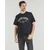 Calvin Klein Jeans Majica LV04RF820G Črna Regular Fit