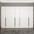 HANAH HOME Ormar za hodnik Noah 8259