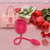 Paloqueth Rose Clitoral Licking Vibrator 9 Licking Modes & 9 Vibrations Red