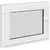 Prozor za podrum RISOR 80 x 70 cm PVC i staklo Antracit