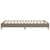vidaXL Box spring posteljni okvir temno siv 120x200 cm blago