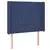 LED uzglavlje plavo 83 x 16 x 118/128 cm od tkanine