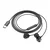 Hoco M122 USB C žičane slušalice In-Ear crne