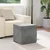 vidaXL Stolica Temno siva 41 x 41 x 40 cm Samet in Umetno Leseno