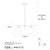 Conceptum Hypnose Luster Roe-10755, 52x15x36-76cm, IP20, Crni