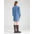 ONLY Dolga srajca ONLALMA moder denim