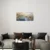Canvas Slika na platnu Zlatni listovi, Sa ramom, 140 x 70 cm, Beli