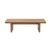 Hanah Home Klub sto Sanctuary, 110x41.5x45cm, Braon