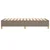 Vidaxl Posteljni okvir z vzmetmi taupe 100x200 cm blago
