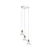RABALUX Visilica Holly Bela E14 40W