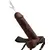 Votel vibracijski squirt strap on, 22 cm - Dark