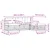 Set vanjskih sofa Prirodna i bež 249,5 x 162,5 x 73 cm