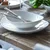 DUKA TIME skodelica 450 ml bel porcelan