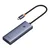 Hub postaja Baseus UltraJoy USB-C - 4x USB-A, HDMI, 2x USB-C, 4K@60Hz - space grey