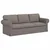 Sofa Sivo-smeđa 215 x 82 x 80 cm tkanina