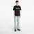 Majice Carhartt WIP S/S Script T-Shirt Black/ White M