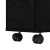 Set namještaja za kupaonicu Zidne Crni hrast 65 x 23 x 87 cm