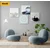 Komplet slik Fengshui v nežnih tonih - 4x 40x40