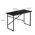 HANAH HOME Radni sto Odesa Black