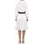 KARL LAGERFELD Ženska haljina 226W1302-100, Bela