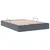 Krevet s od storage s pohranom Tamnosiva 153 x 203 cm Baršun