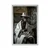 Plakat pes s časopisom na stranišču - 20x30 black