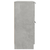 Komoda siva boja betona 60x30x70 cm od konstruiranog drva