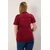 Trendyol Curve Ženska bluza Tbbss25Af00061, Bordo