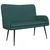 Sofa za dvije osobe Tamnozelena 115 x 61 x 87 cm Tkanina