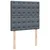 vidaXL Box spring postelja z vzmetnico temno siv 90x190 cm žamet