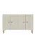 HANAH HOME Komoda Simple 120 White Travertine