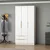 Hanah Home ormar Alin 21031, 105 cm, beli / hrast