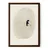 WallXpert uramljena MDF slika 3752KACT-013, mali čovek grabulja otisak prsta poput zen bašte, 37 x 52 cm