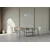 Ityhome Ityhome 90 x 77 konzolna miza rjava, (20847789)