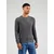 JACK & JONES Pulover JPRBLALIAM temno siva