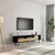 Hanah Home TV Komoda Luga, 180x44,7x29,8 cm, Crna