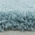 XXXL Preproga Fluffy, O 200cm, Modra